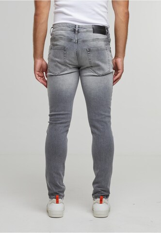 2Y Premium Slim fit Jeans 'Carlos' in Grey