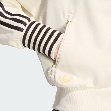 ADIDAS ORIGINALS - Sudadera con cremallera en blanco