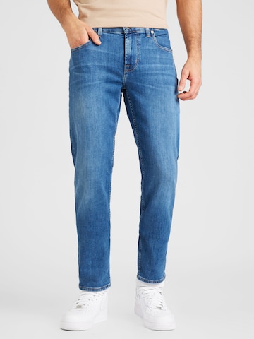 7 for all mankind Regular Jeans 'SLIMMY' in Blauw: voorkant
