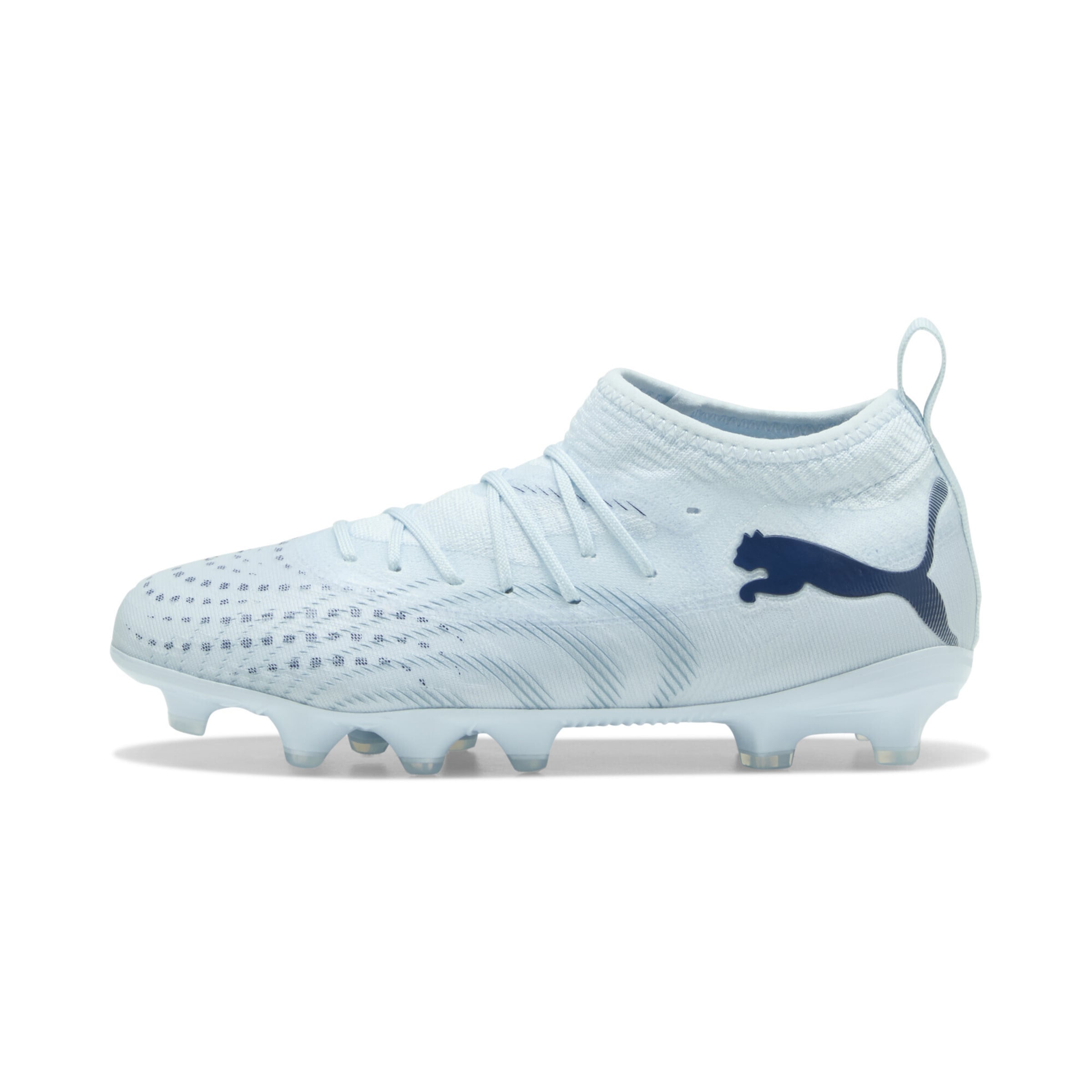 PUMA Fußballschuhe 'Future 9 Match' in Blau: Vorderseite