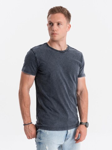 Ombre Shirt 'S1638' in Blue: front