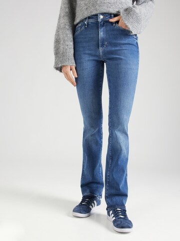 s.Oliver Bootcut Jeans 'Beverly' in Blauw: voorkant