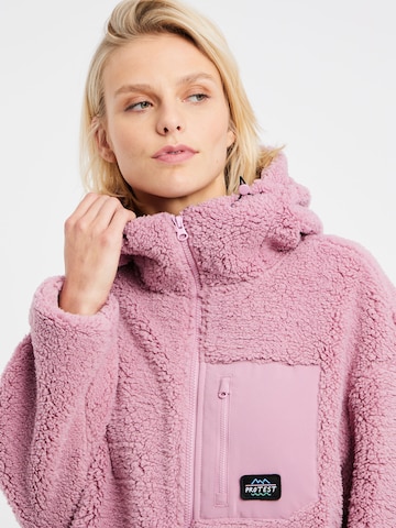 PROTEST Fleecejacke 'PRTSAGO' in Lila