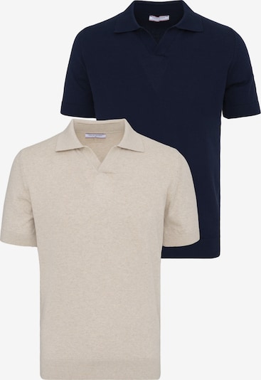 Marškinėliai iš Felix Hardy, spalva – smėlio spalva / tamsiai mėlyna, Prekių apžvalga