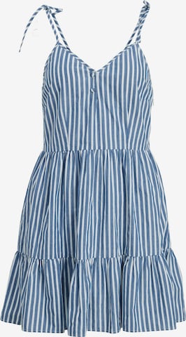 VILA Letní šaty 'Julle' – modrá: přední strana