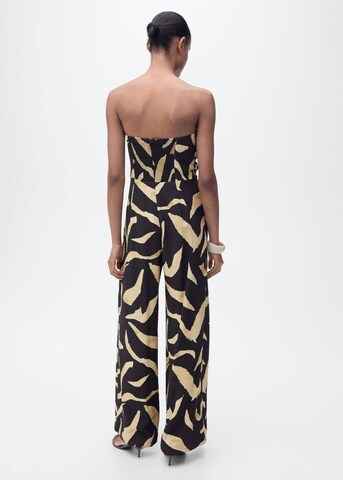 MANGO Jumpsuit 'Plumas' in Black