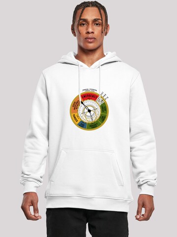 F4NT4STIC Sweatshirt in Weiß: Vorderseite