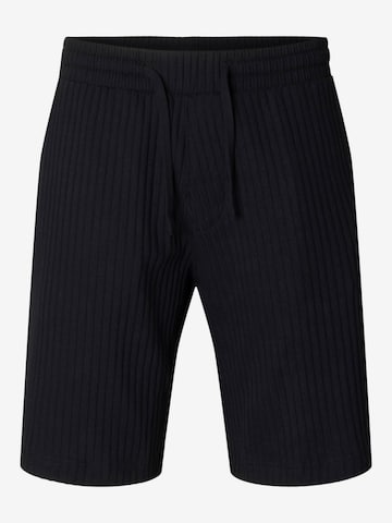 SELECTED Pants 'SLMSimon' in Black: front