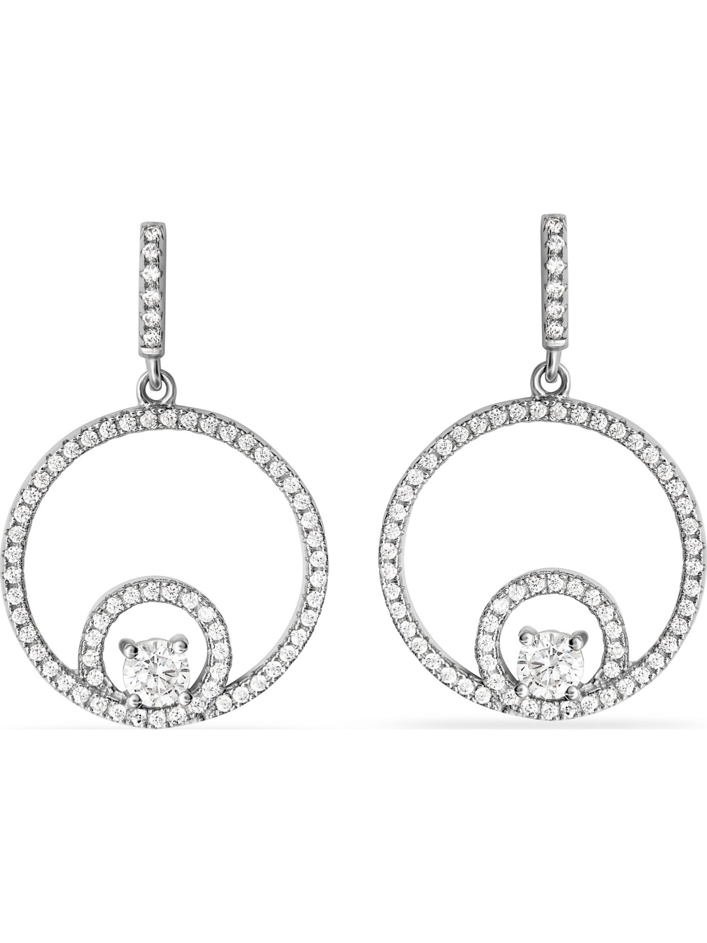 FAVS Ohrringe in Silber: Vorderseite