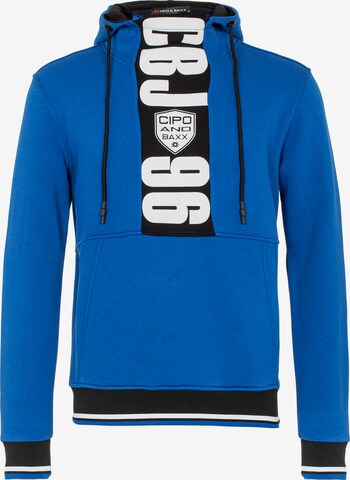 CIPO & BAXX Sweatshirt in Blue: front