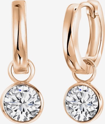 Lucardi Oorbellen in Goud: voorkant