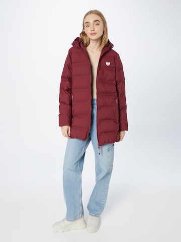 Manteau d’hiver 'Doreen' Lake View en rouge