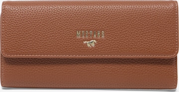 MUSTANG Wallet in Brown: front