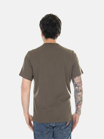 T-Shirt 'Langdon' Barbour en marron