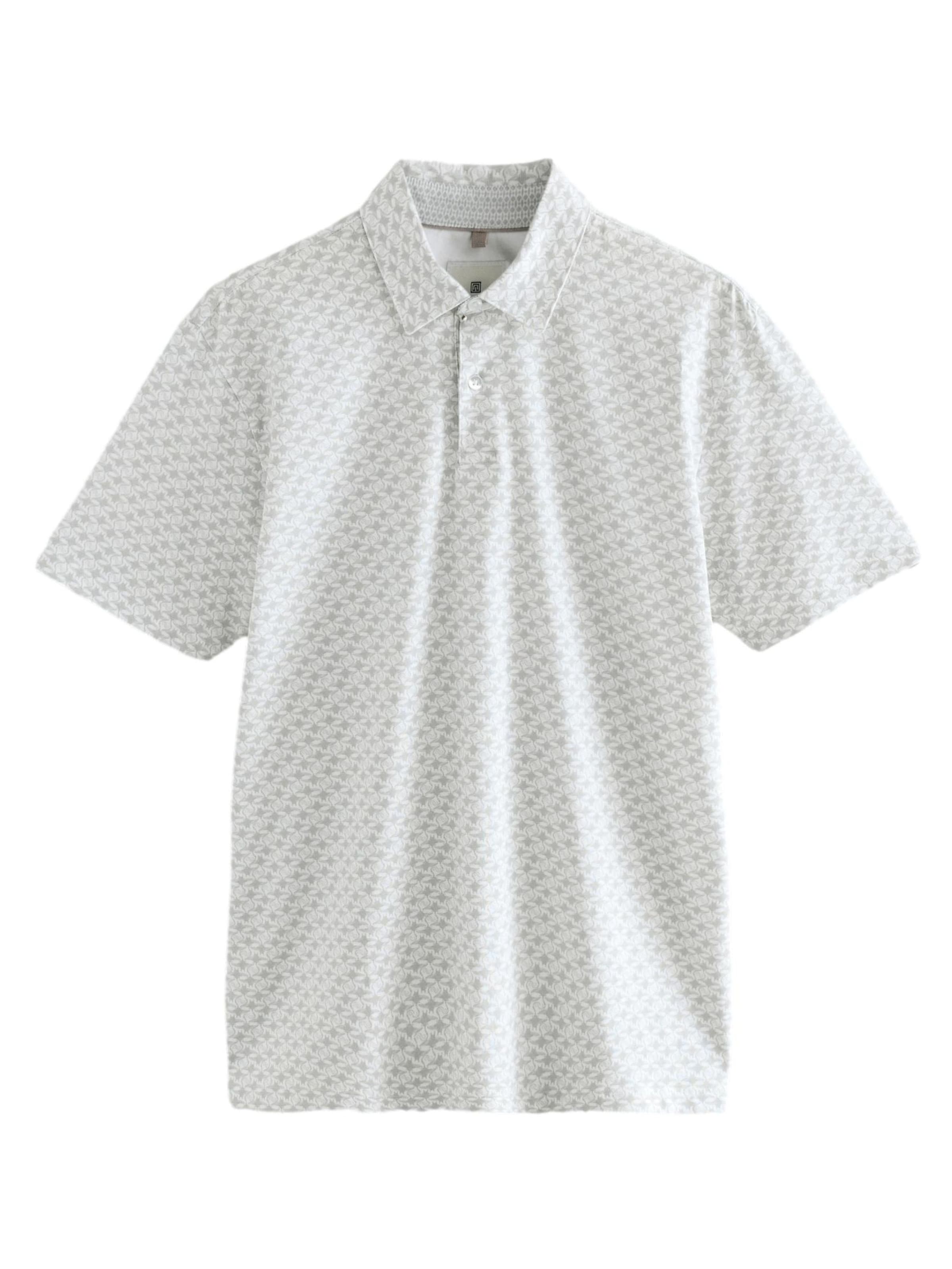 Next Poloshirt in Grau: Vorderseite