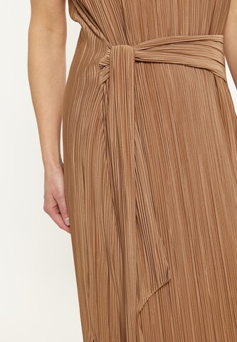 usha WHITE LABEL - Vestido em castanho