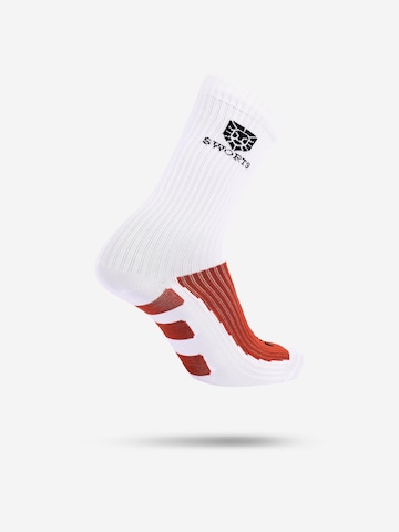 SWORTS Sportsocken 'PAW'‌‌‌‌‌‌‌‌‌ in Weiß