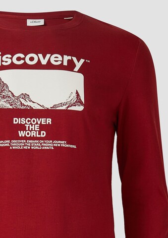 T-Shirt s.Oliver en rouge