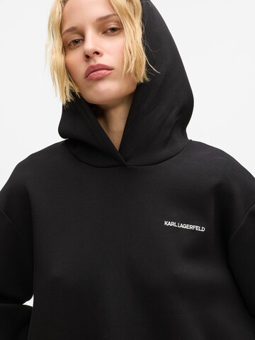 Felpa di Karl Lagerfeld in nero