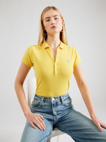 T-shirt 'JULIE' Polo Ralph Lauren en jaune : devant