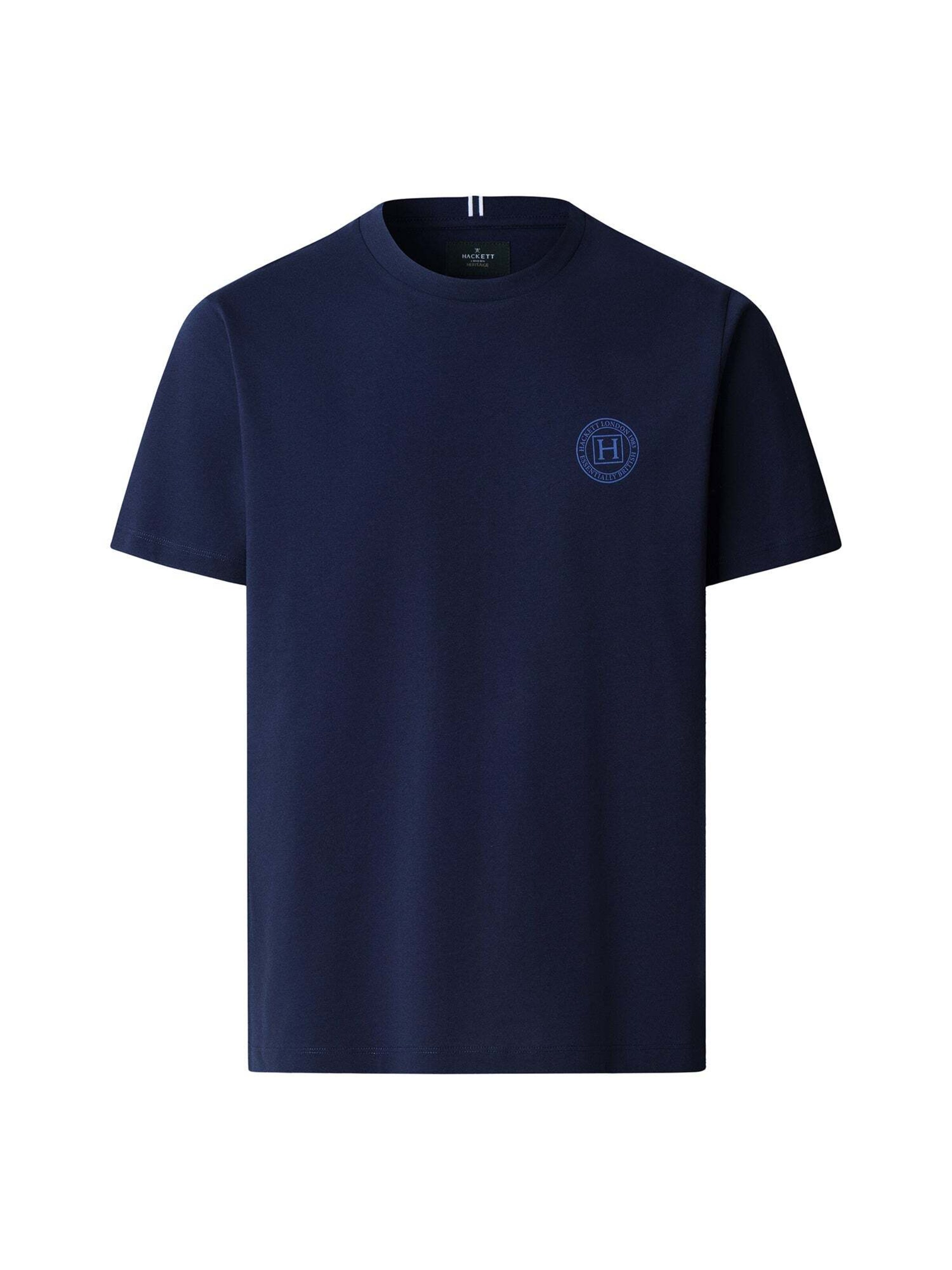 Maglietta di Hackett London in blu: frontale