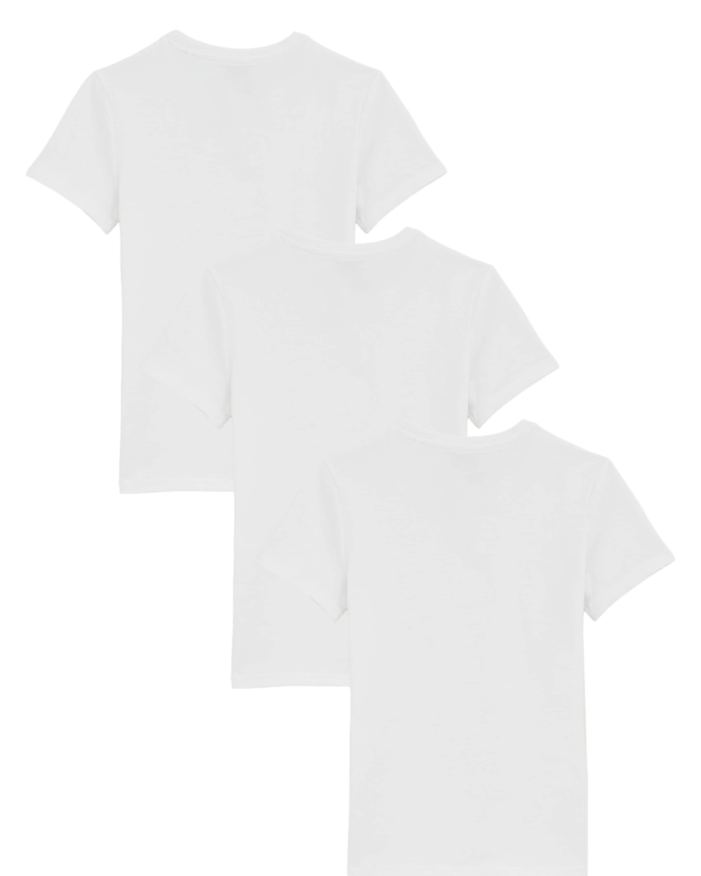 WE Fashion Tričko – bílá