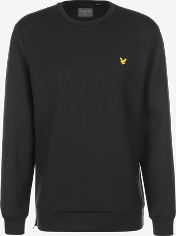 Sweat-shirt Lyle & Scott en noir : devant