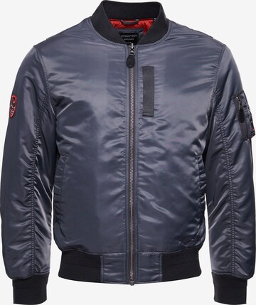 Superdry Between-Season Jacket 'MA1' in Grey: front