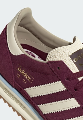 Baskets basses 'SL 72' ADIDAS ORIGINALS en rouge
