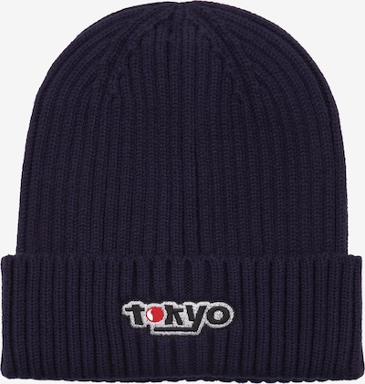 Pull&Bear Čepice - námořnická modř / černá / bílá, Produkt