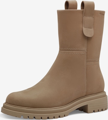 Bottines TAMARIS en beige : devant