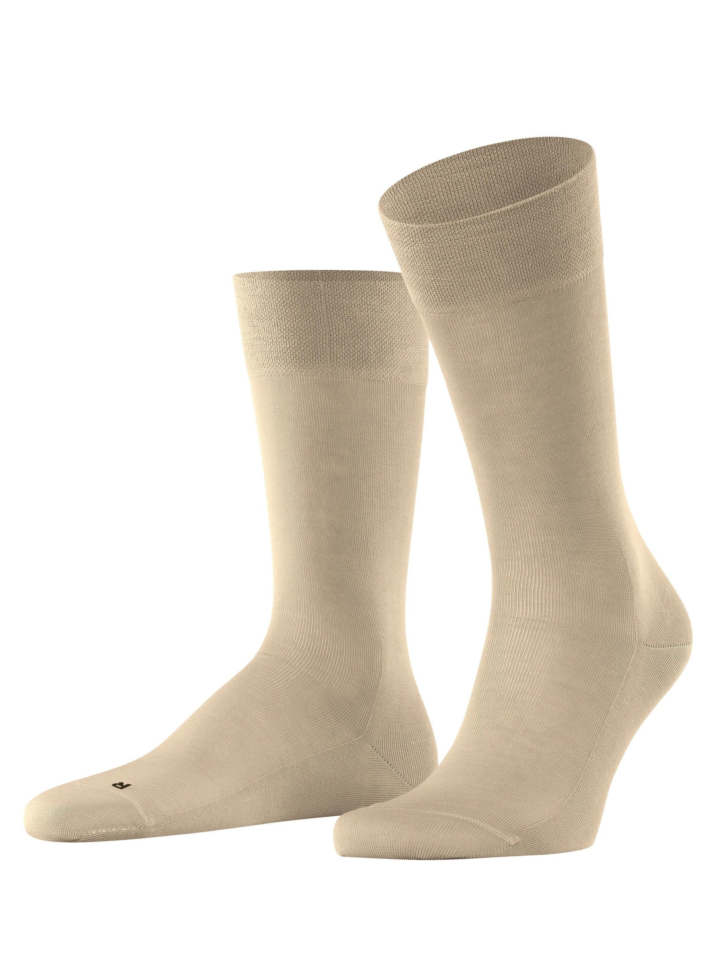 FALKE Socken 'Sensitive Malaga'‌‌‌‌‌‌‌‌‌‌ in Beige: Vorderseite