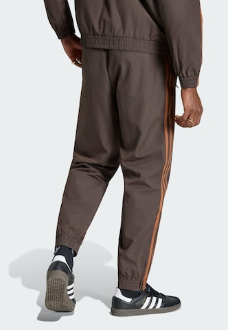 Effilé Pantalon 'Firebird' ADIDAS ORIGINALS en marron