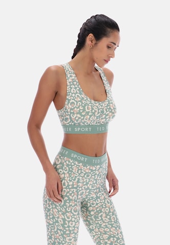 Low support Reggiseno sportivo 'Essentials' di Ted Baker in verde