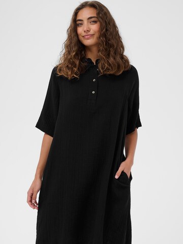 Robe CULTURE en noir : devant