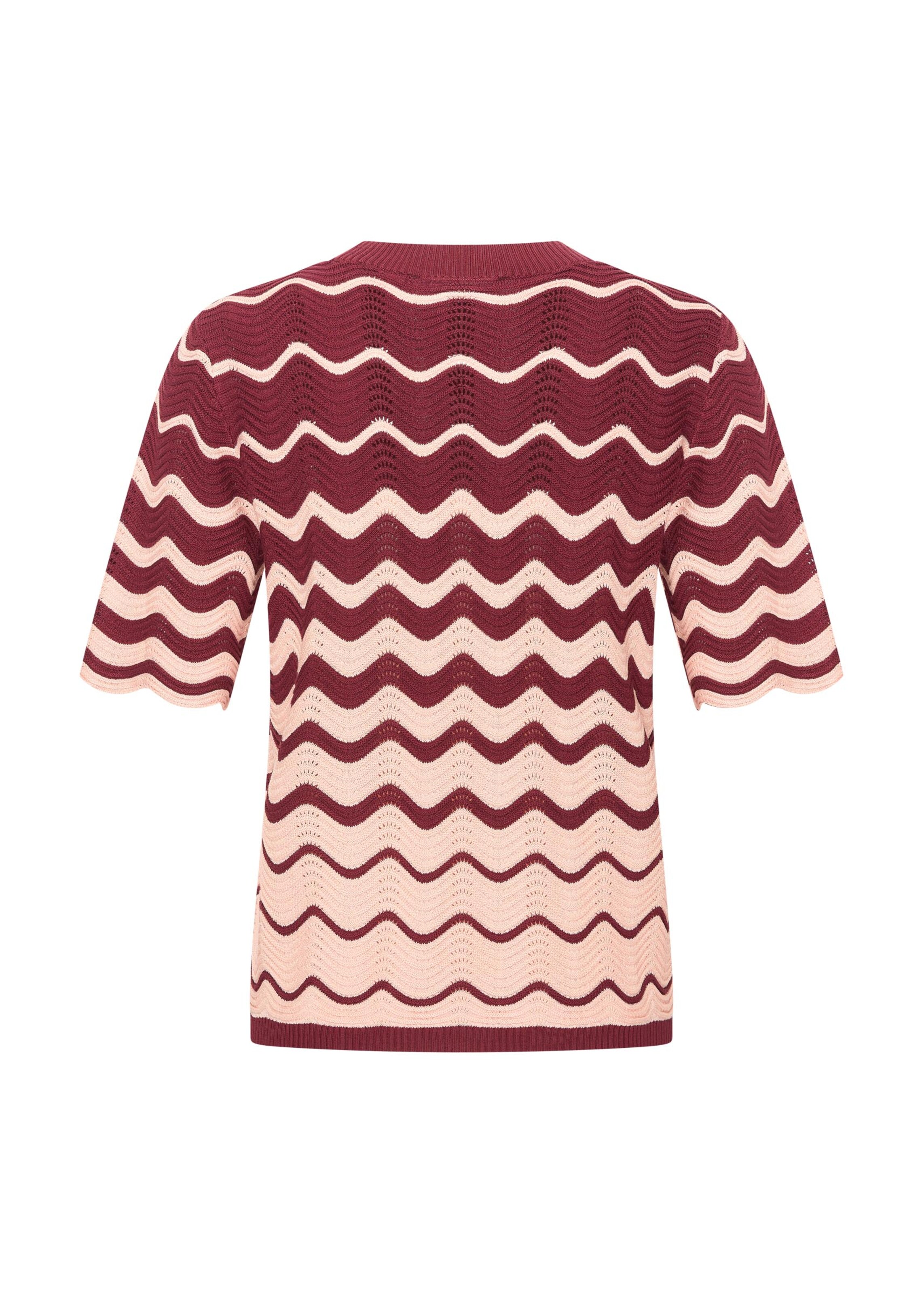 4funkyflavours Knit cardigan 'Gotta Get Funky' in Red