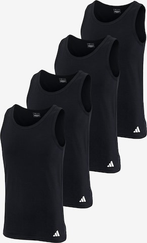 ADIDAS SPORTSWEAR - Camiseta térmica en negro: frente