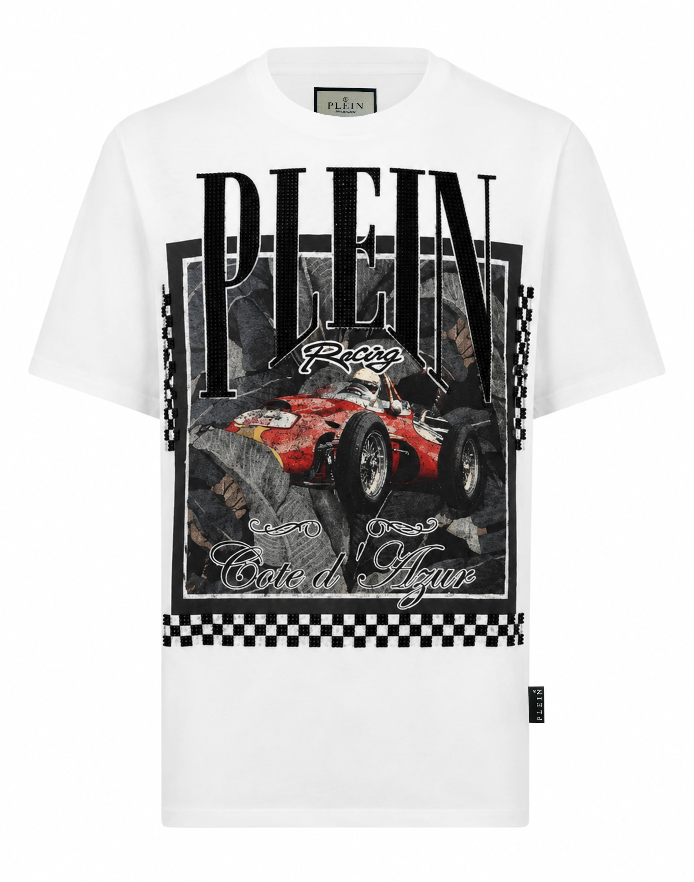Maglietta di Philipp Plein in bianco: frontale