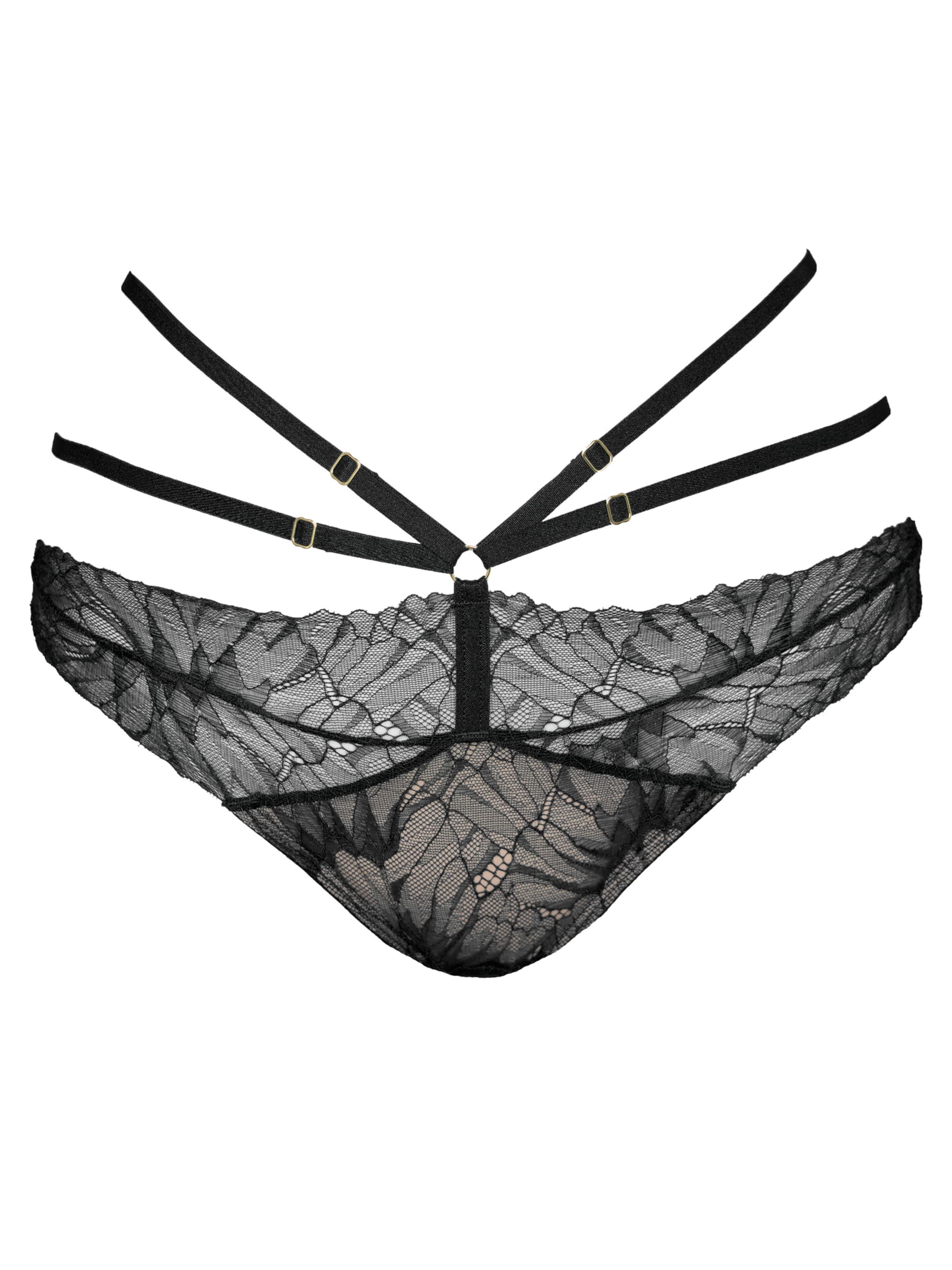 SugarShape String in Black: front