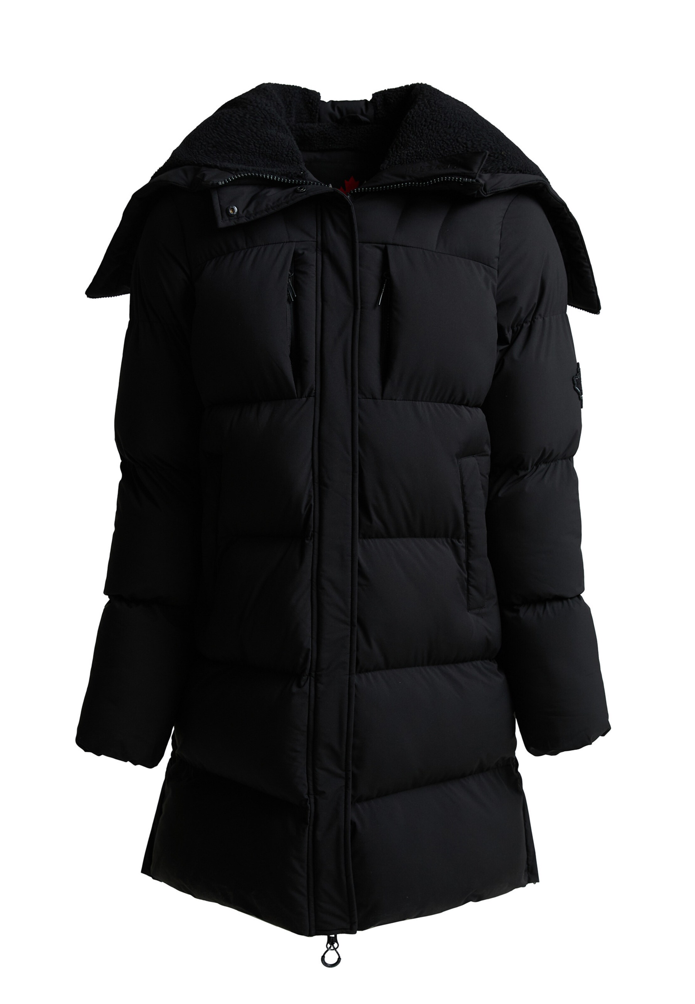 Zavetti Canada - Casaco de inverno em preto: frente