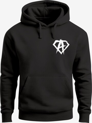 Neverless Sweatshirt 'Anarchy Gym' in Schwarz: Vorderseite