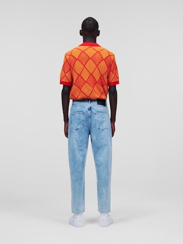 Karl Lagerfeld Loosefit Jeans in Blauw