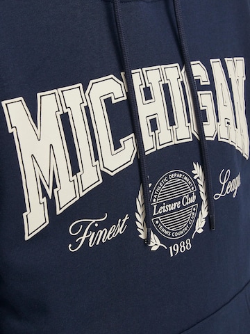 JACK & JONES Sweatshirt 'Bradley Mitch' in Blauw