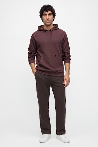 INDICODE JEANS Majica 'Zarside' | rjava barva: sprednja stran