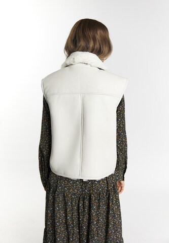 Gilet di DreiMaster Vintage in bianco