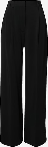 Kendall for ABOUT YOU Pleat-Front Pants 'Ruby' in Black: front