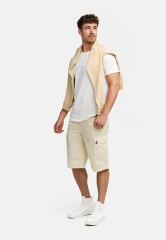 Regular Pantalon 'Nadim' INDICODE JEANS en blanc