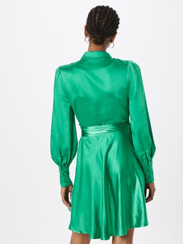 Neo Noir Shirt dress in Green