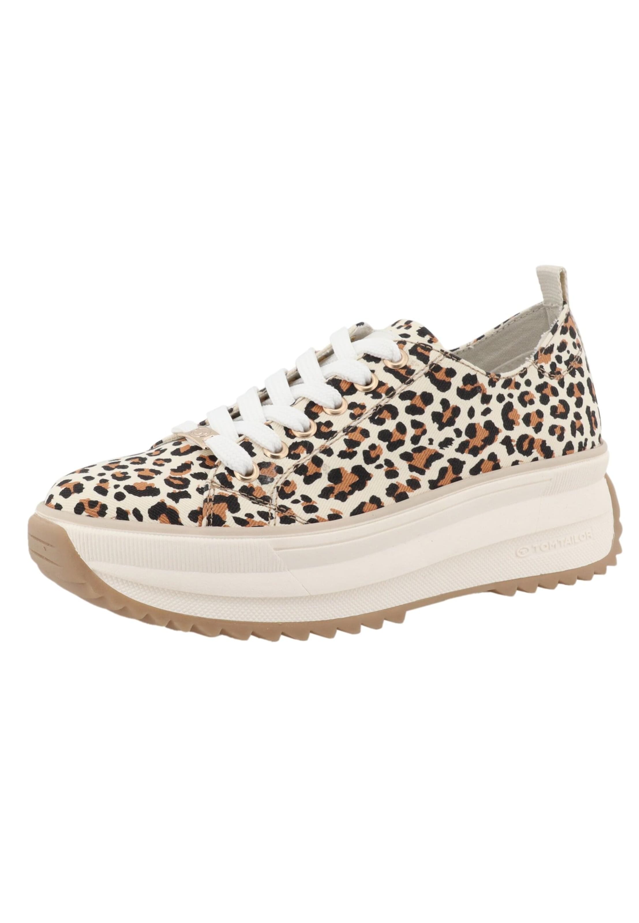 TOM TAILOR Tenisky – bílá: přední strana