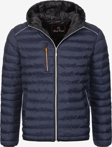 Rock Creek Between-Season Jacket in Blue: front